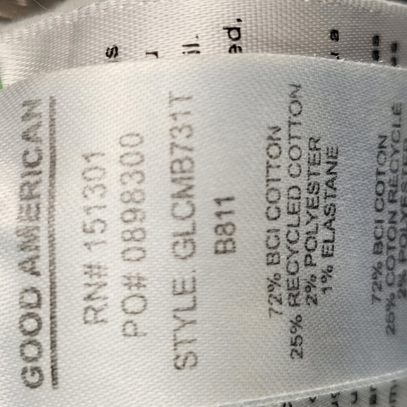 Good American Jeans Denim 2 Women’s 26 Waist Stretch RN 151301 Style B811 - Picture 7 of 9